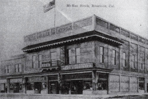 The McRae Building from 1906